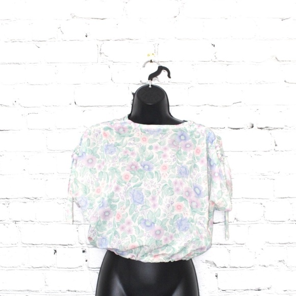 Vintage Tops - VTG 80s Crop Top